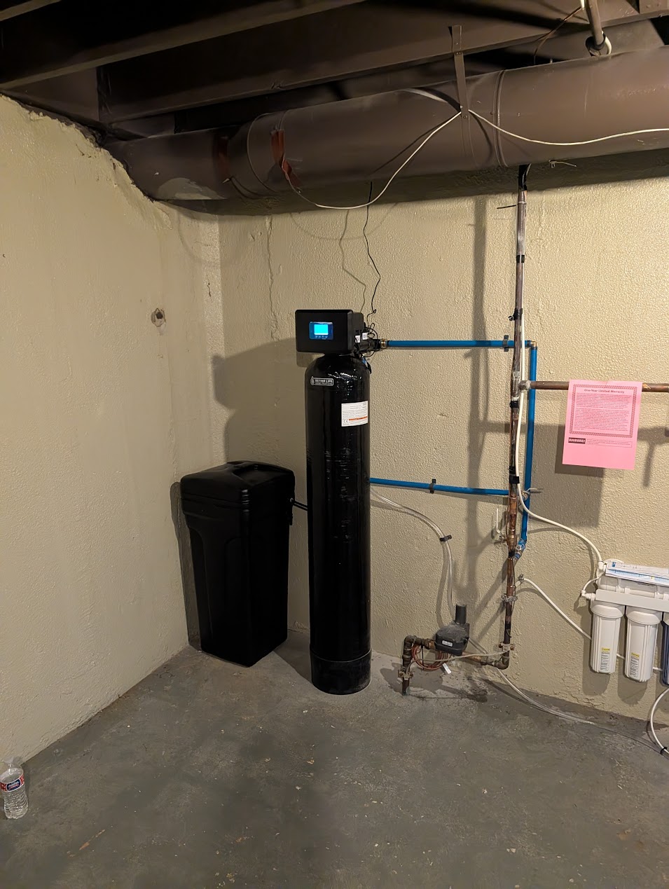 Recent Better Life Water Solutions install in a Michigan home