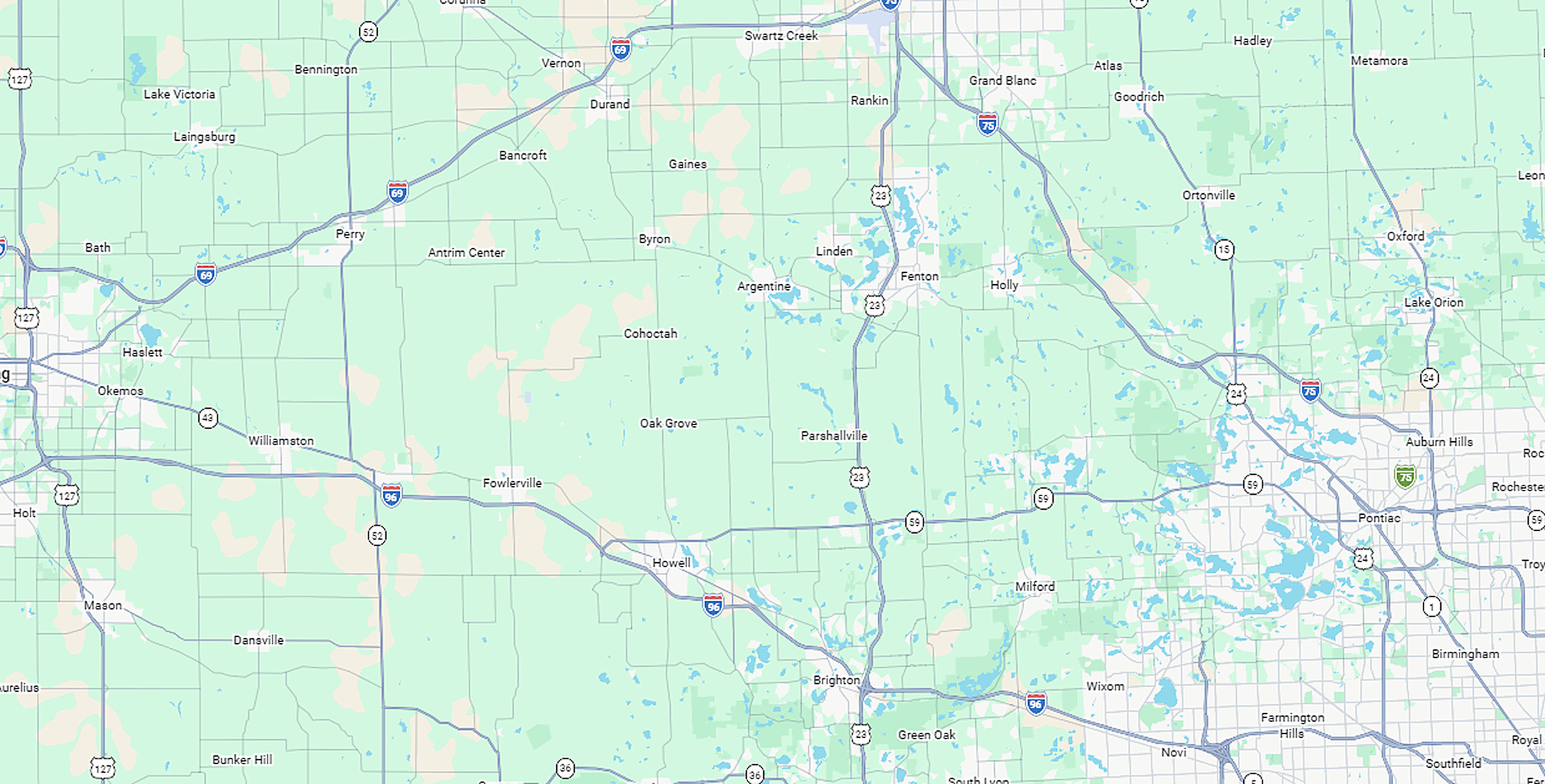 Better Life Water Solutions service region across Michigan